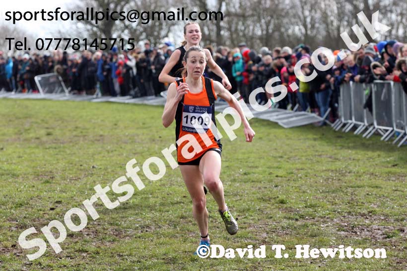 Senior womens 2019 British Athletics Inter Counties Cross Country, Prestwood Hall, Loughborough. Photo:  David T. Hewitson/Sports for All Pics